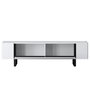 Hanah Home Soporte para TV Yildiz Blanco y Negro